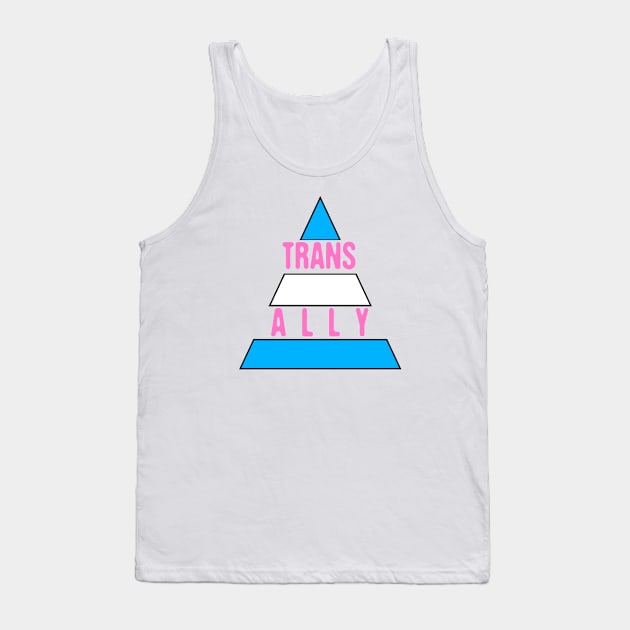 Transgender Ally Tank Top by WhateverTheFuck